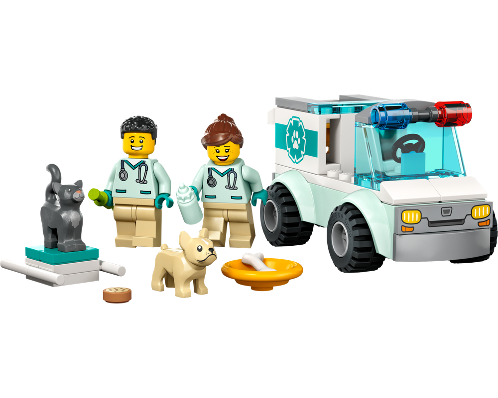 Buy Lego City Vet Van Rescue 60382 with 58pcs | Yallatoys.com