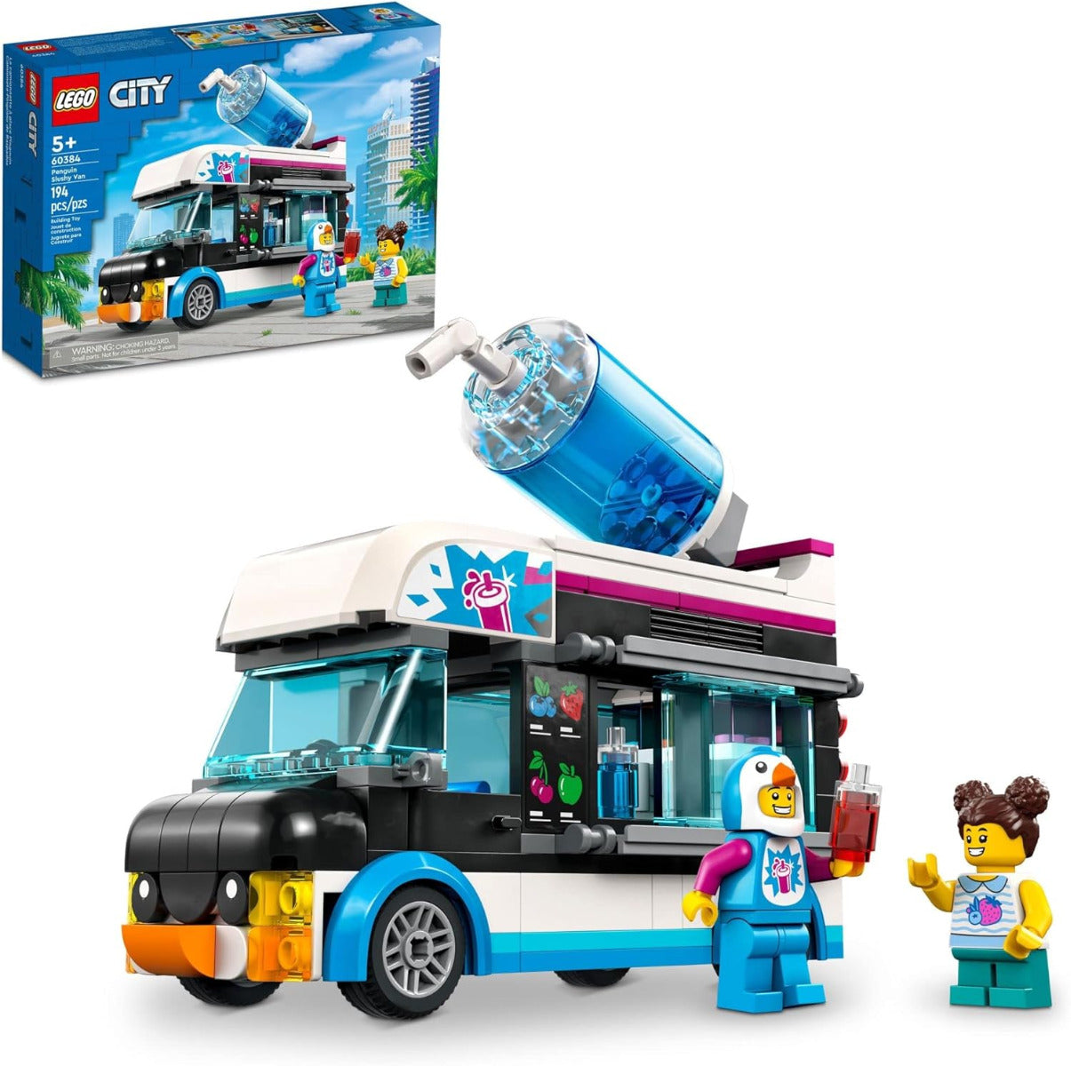 Buy Lego City Penguin Slushy Van 60384 Building Toy with 194pcs | Yallatoys.com