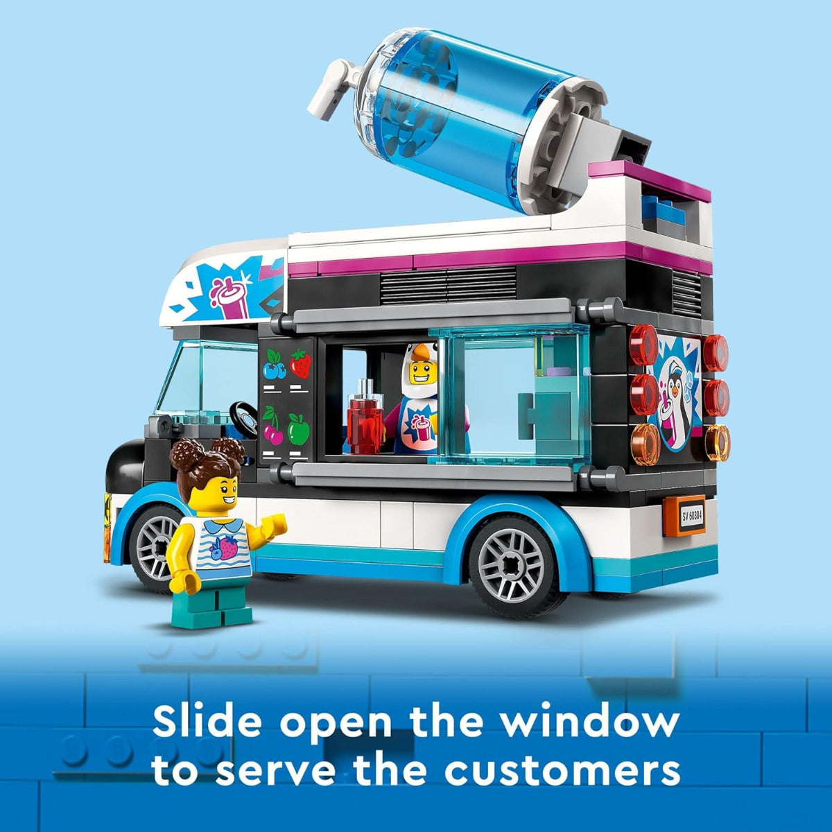 Buy Lego City Penguin Slushy Van 60384 Building Toy with 194pcs | Yallatoys.com