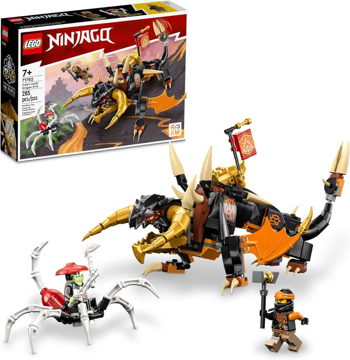 Buy Lego Ninjago Coles Earth Dragon 71782 with 285pcs | Yallatoys.com