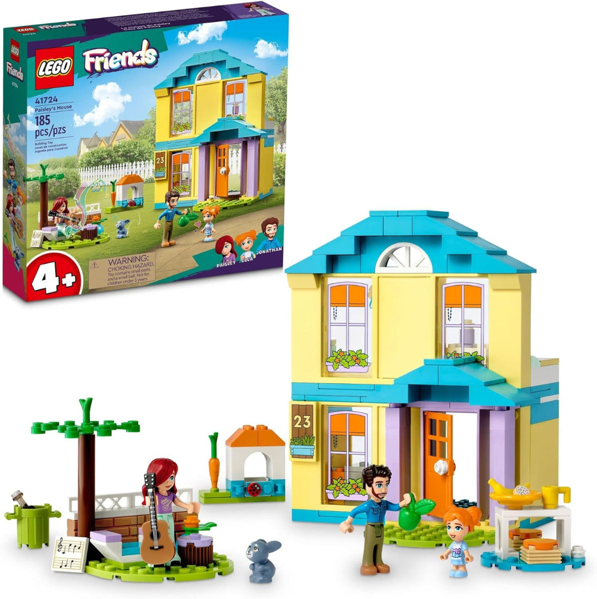 Buy Lego Friends Paisleys House 41724 with 185pcs | Yallatoys.com