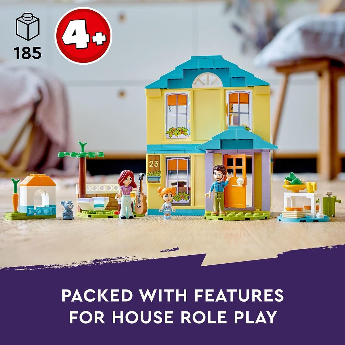 Buy Lego Friends Paisleys House 41724 with 185pcs | Yallatoys.com