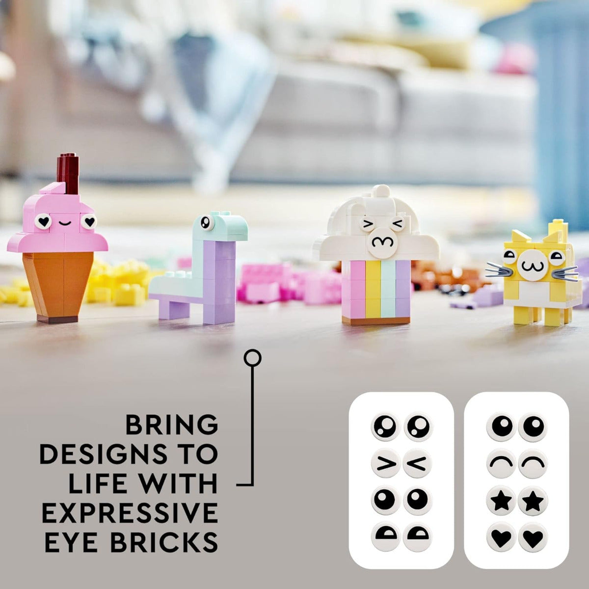 Buy Lego Classic Creative Pastel Fun Bricks Box 333pcs | Yallatoys.com