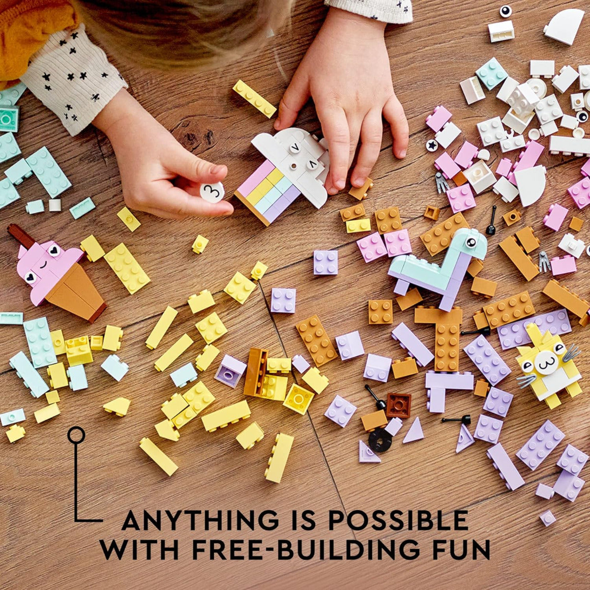 Buy Lego Classic Creative Pastel Fun Bricks Box 333pcs | Yallatoys.com