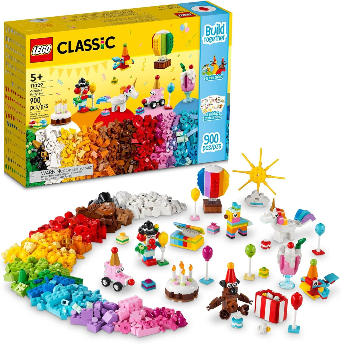 Buy Lego Classic Creative Party Box Bricks Set 11029 with 900pcs | Yallatoys.com