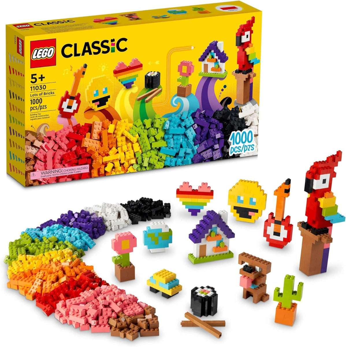 Buy Lego Classic Lots of Bricks Construction Toy Set 11030 with 1000pcs | Yallatoys.com