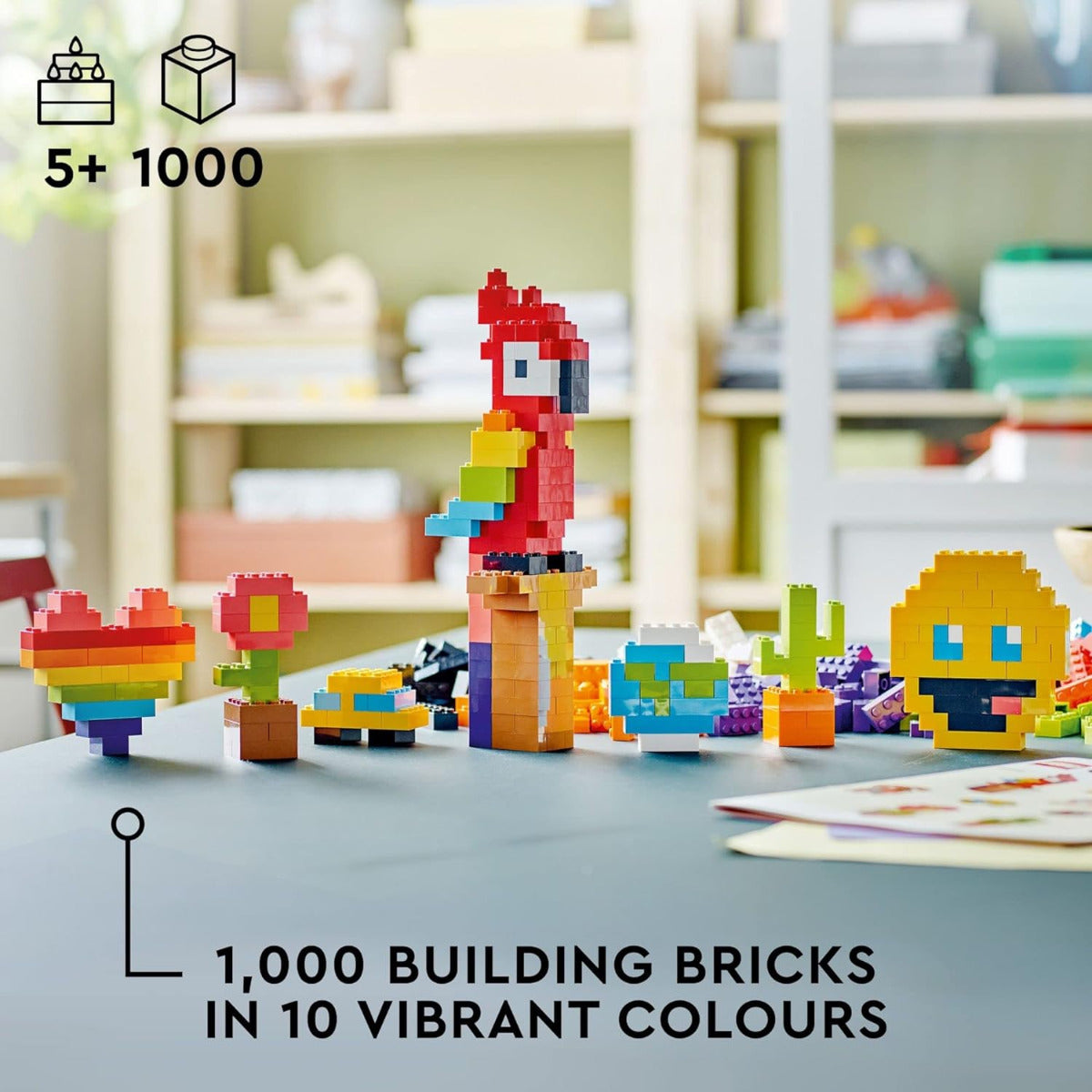 Buy Lego Classic Lots of Bricks Construction Toy Set 11030 with 1000pcs | Yallatoys.com