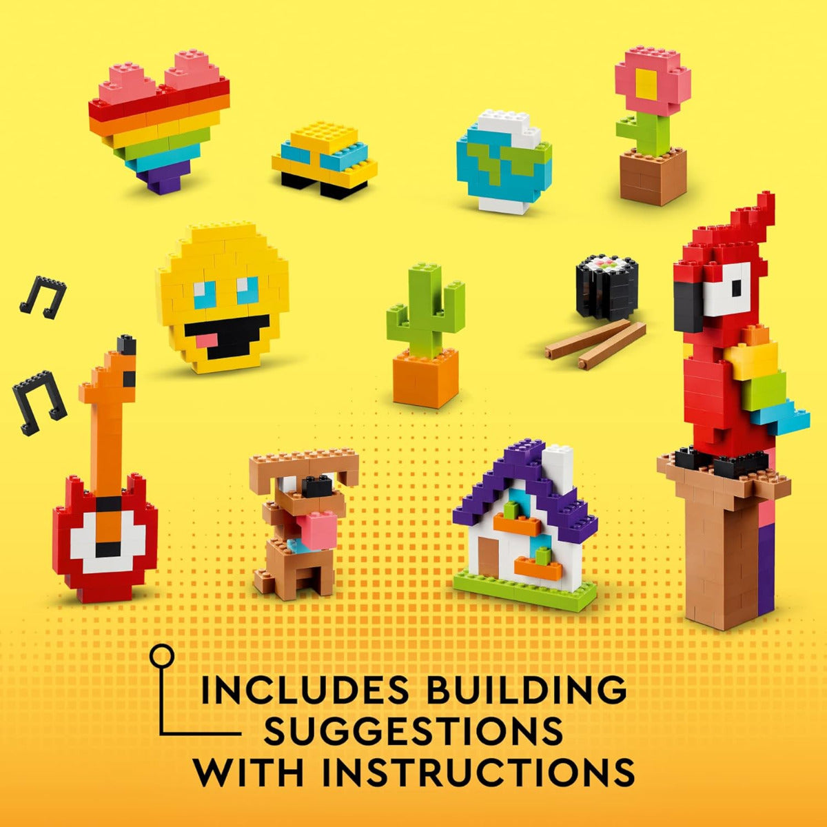 Buy Lego Classic Lots of Bricks Construction Toy Set 11030 with 1000pcs | Yallatoys.com