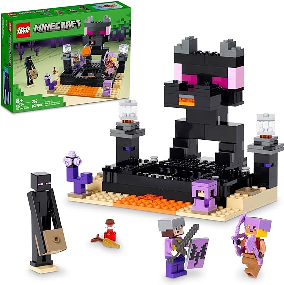 Buy Lego Minecraft The End Arena 21242 with 252pcs | Yallatoys.com