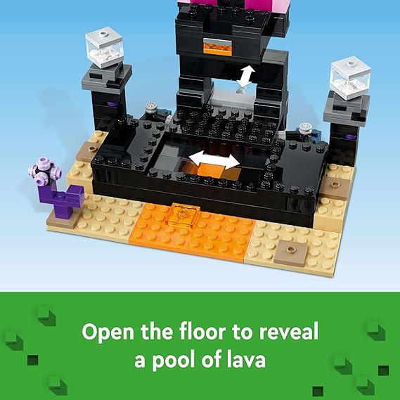 Buy Lego Minecraft The End Arena 21242 with 252pcs | Yallatoys.com