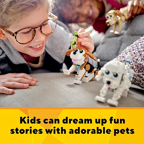 Buy Lego Creator 3 in 1 Adorable Dog Building Kit 31137 with 375pcs | Yallatoys.com