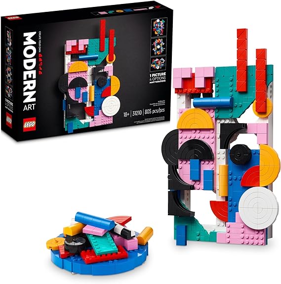 Buy Lego Art Modern Art Building Kit 31210 with 805 Pieces | Yallatoys.com