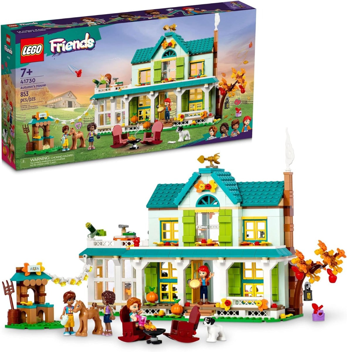 Buy Lego Friends Autumn's House 41730 with 853pcs | Yallatoys.com