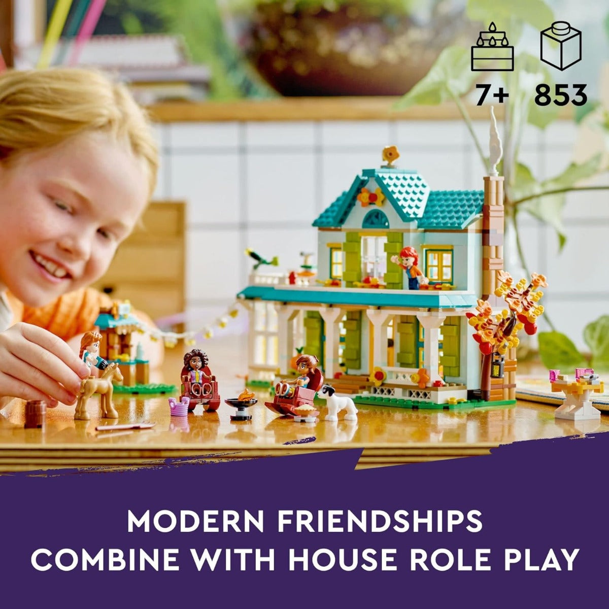 Buy Lego Friends Autumn's House 41730 with 853pcs | Yallatoys.com