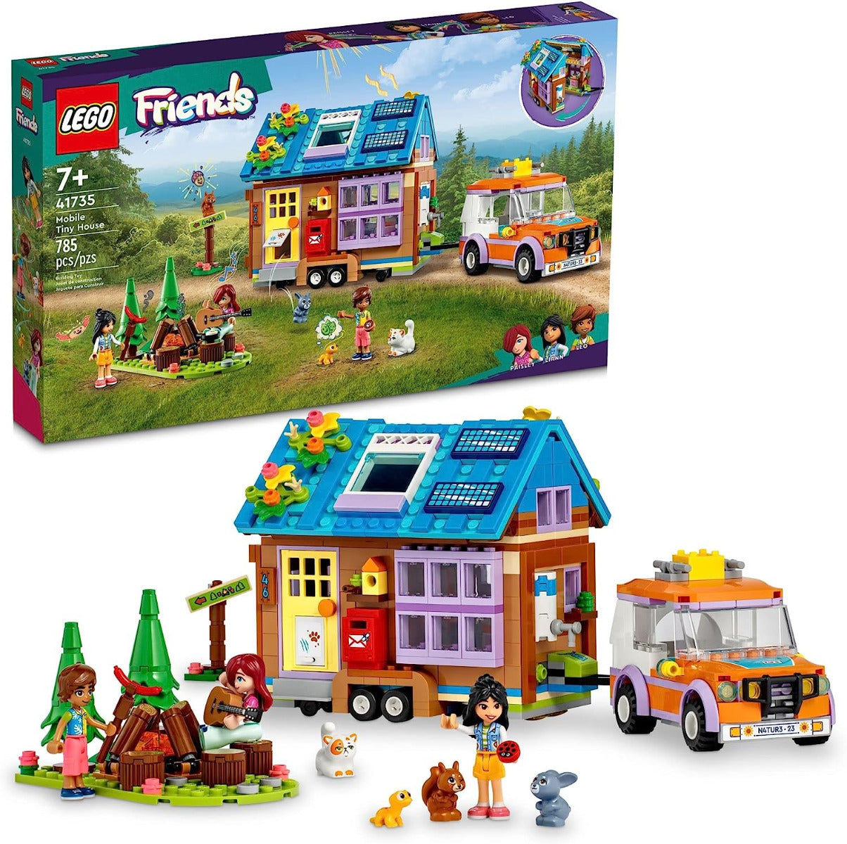 Buy Lego  Friends Mobile Tiny House 41735 with 785pcs | Yallatoys.com