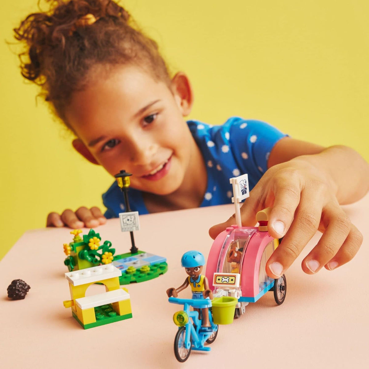 Buy Lego Friends Dog Rescue Bike Building Set 125pcs | Yallatoys.com