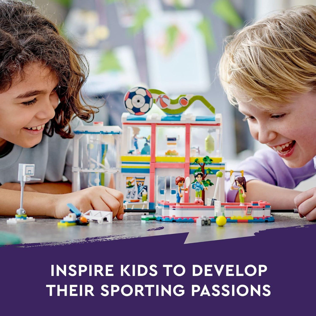 Buy Lego Friends Sports Center 41744 with 832pcs | Yallatoys.com