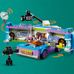 Buy Lego Friends Newsroom Van 41749 with 446pcs | Yallatoys.com