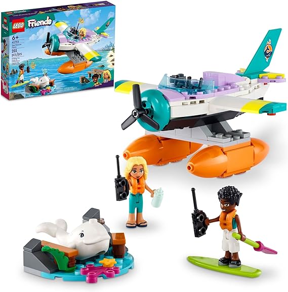 Buy Lego Friends Sea Rescue Plane Building Kit 41752 with 203pcs | Yallatoys.com