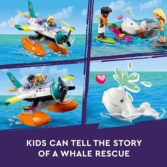 Buy Lego Friends Sea Rescue Plane Building Kit 41752 with 203pcs | Yallatoys.com