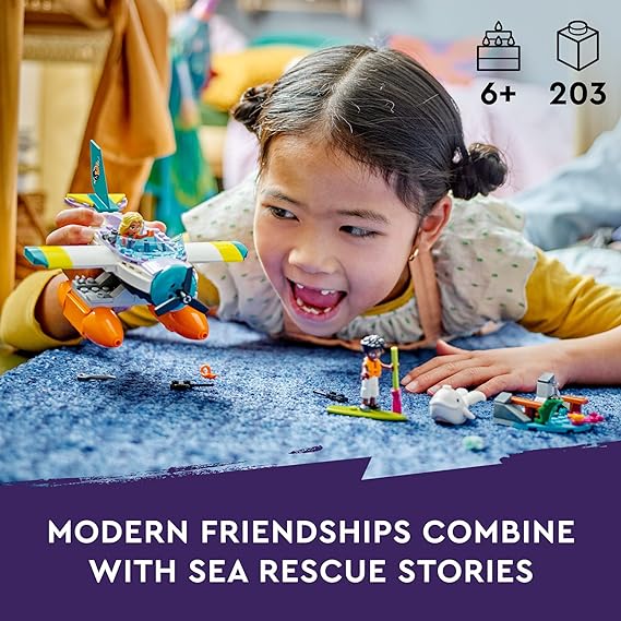 Buy Lego Friends Sea Rescue Plane Building Kit 41752 with 203pcs | Yallatoys.com