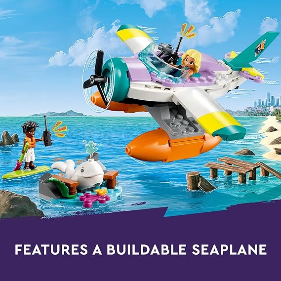 Buy Lego Friends Sea Rescue Plane Building Kit 41752 with 203pcs | Yallatoys.com