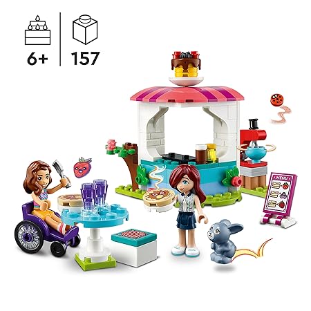 Buy Lego Friends Pancake Shop Building Kit 41753 with 157pcs | Yallatoys.com