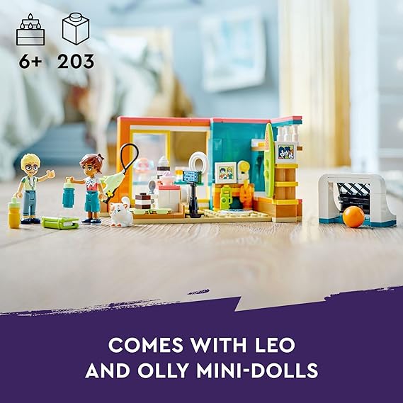 Buy Lego Friends Leos Room Building Kit 41754 with 203pcs | Yallatoys.com