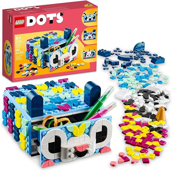 Buy Lego Dots Creative Animal Drawer Building Toy 41805 with 643pcs | Yallatoys.com