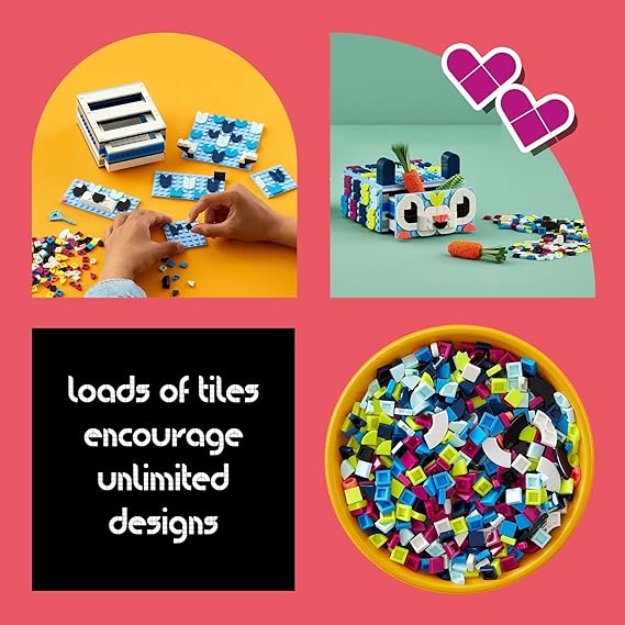 Buy Lego Dots Creative Animal Drawer Building Toy 41805 with 643pcs | Yallatoys.com