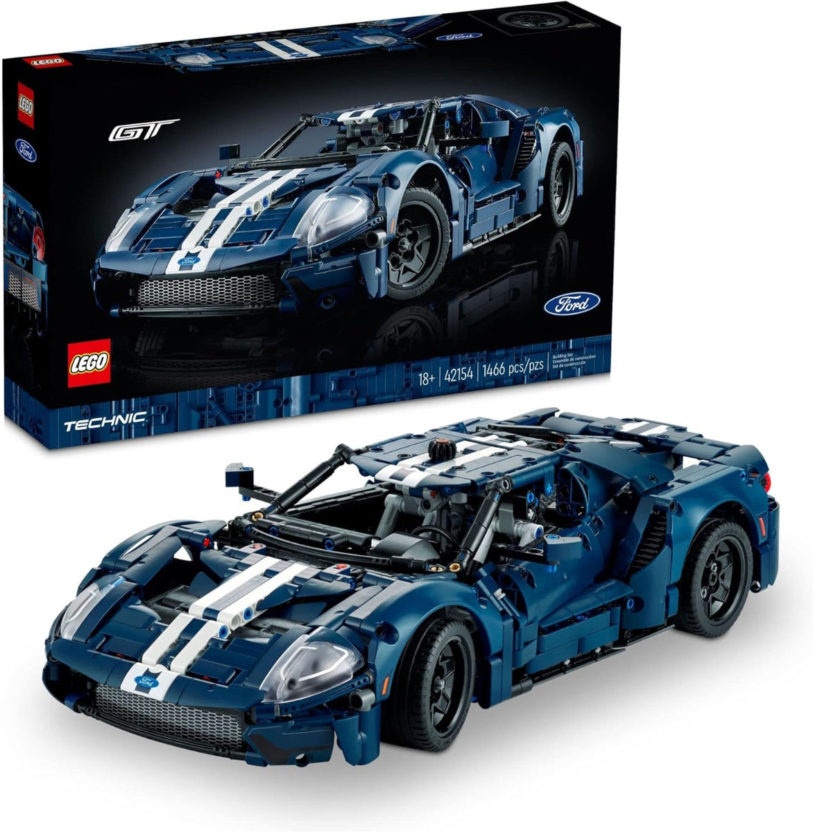 Buy Lego Technic 2022 Ford GT 42154 with 1466pcs | Yallatoys.com