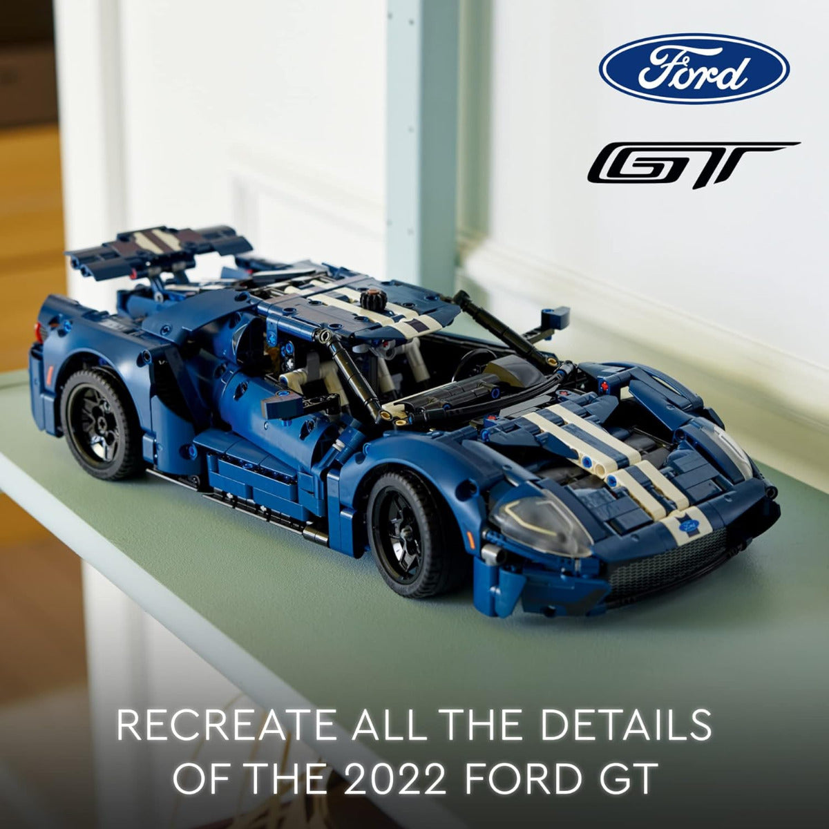 Buy Lego Technic 2022 Ford GT 42154 with 1466pcs | Yallatoys.com