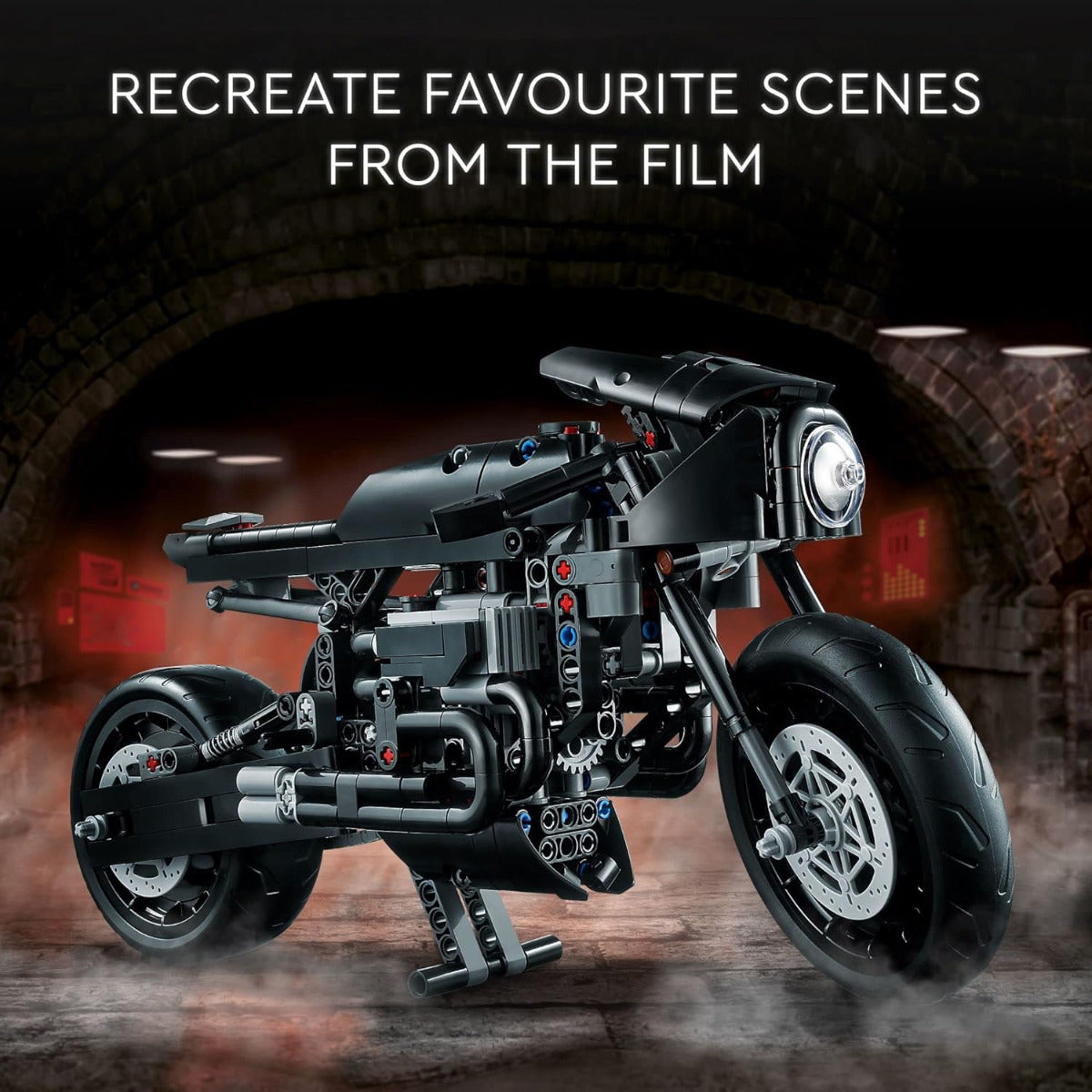 Buy Lego Technic The Batman Batcycle Set 42155 with 641pcs | Yallatoys.com
