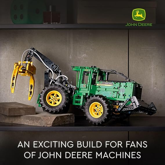Buy Lego Technic John Deere 948L-II Skidder 42157 with 1492pcs | Yallatoys.com