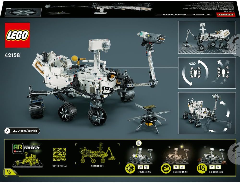 Buy Lego Technic 42158 NASA Mars Rover Perseverance 1132Pcs | Yallatoys.com