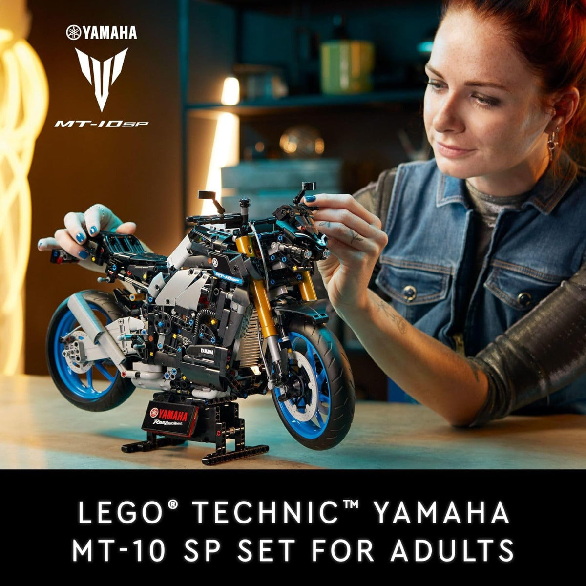 Buy Lego Technic Yamaha MT-10 SP 42159 with 1478pcs | Yallatoys.com
