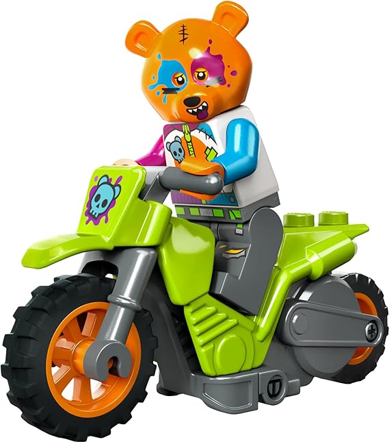 Buy Lego City Stuntz Bear Stunt Bike Building Kit 60356 with 10pcs | Yallatoys.com