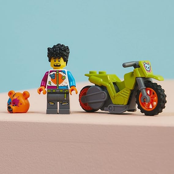 Buy Lego City Stuntz Bear Stunt Bike Building Kit 60356 with 10pcs | Yallatoys.com