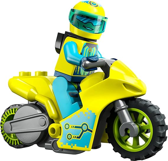 Buy Lego City Stuntz Cyber Stunt Bike Building Kit 60358 13pcs | Yallatoys.com