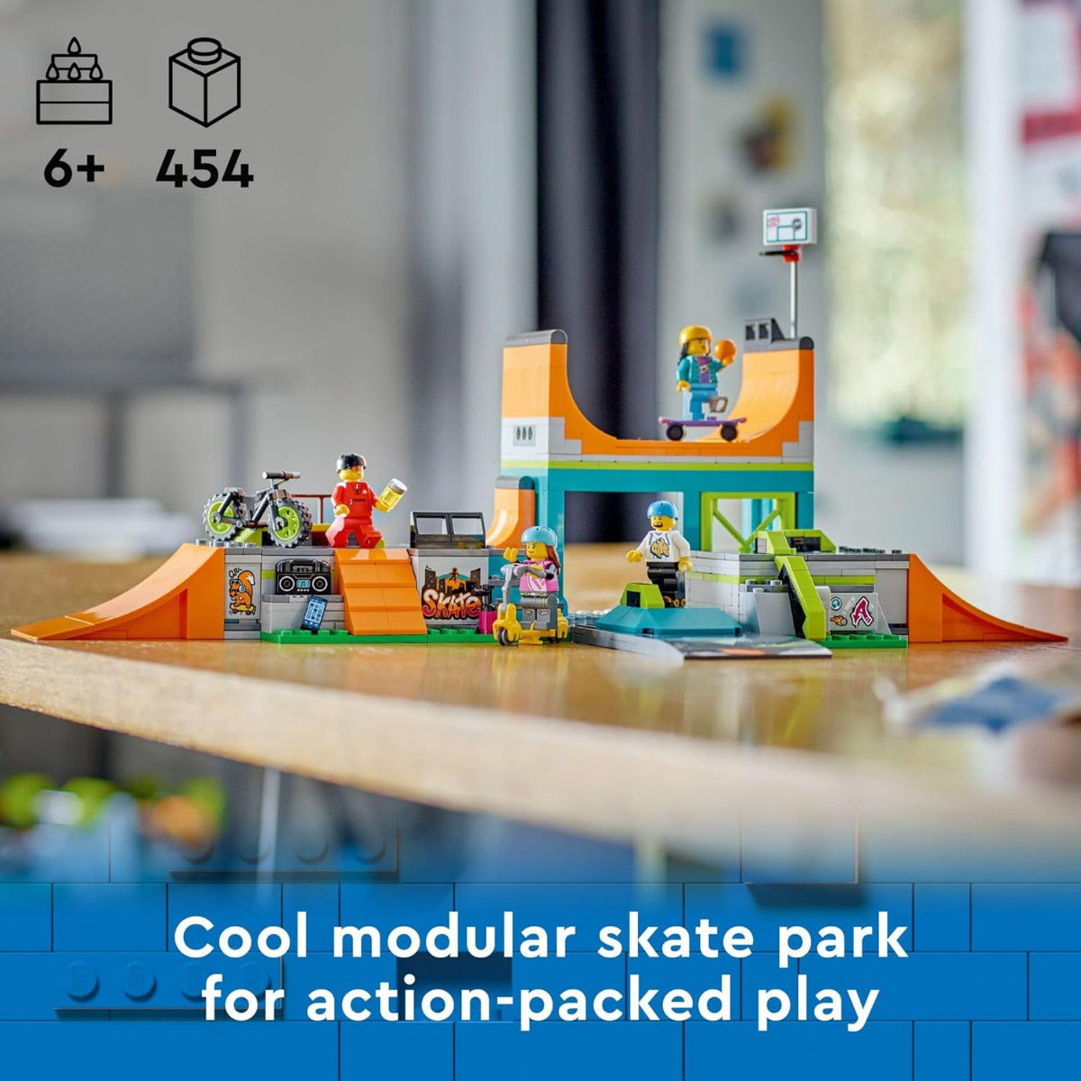 Buy Lego City Street Skate Park 60364 with 454pcs | Yallatoys.com