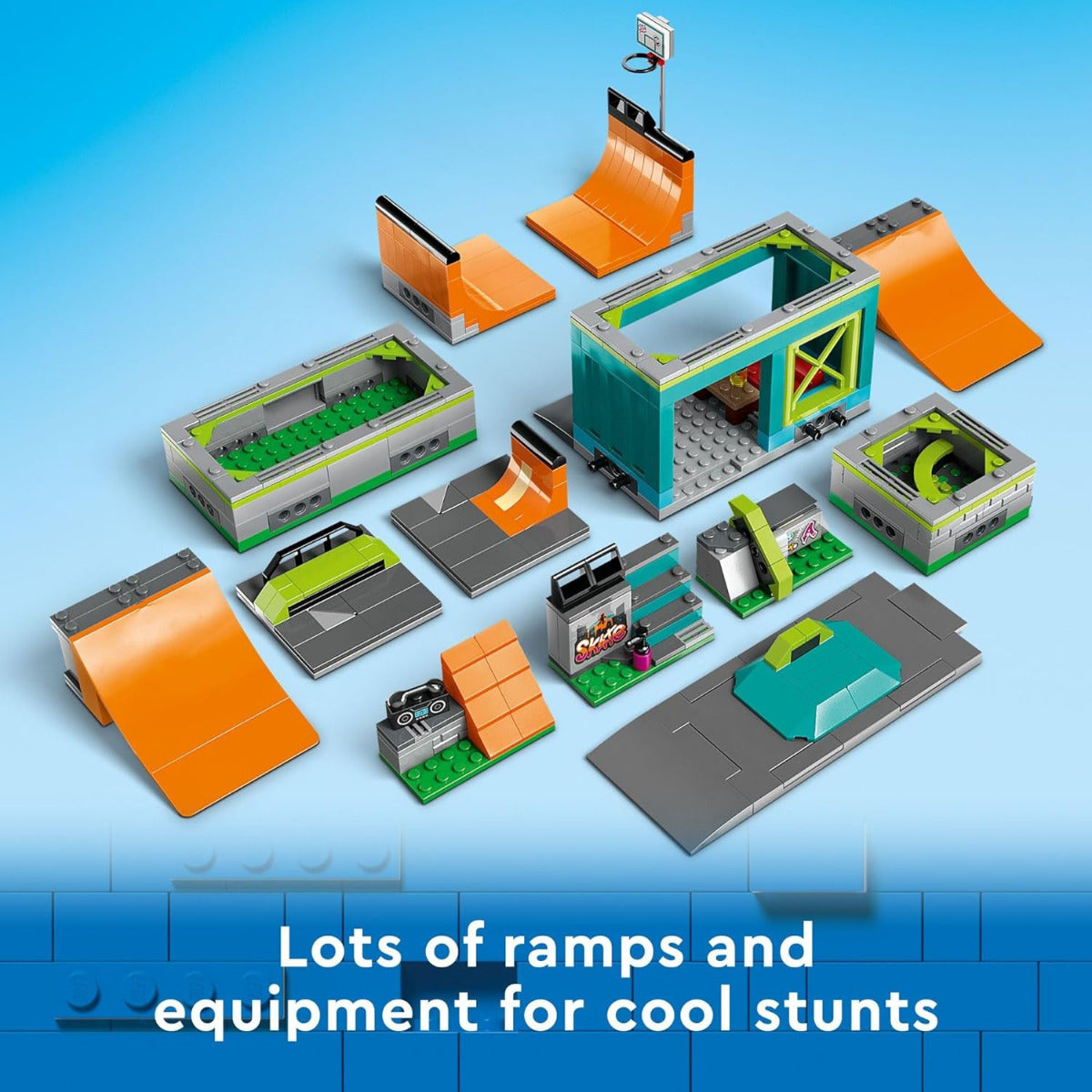 Buy Lego City Street Skate Park 60364 with 454pcs | Yallatoys.com