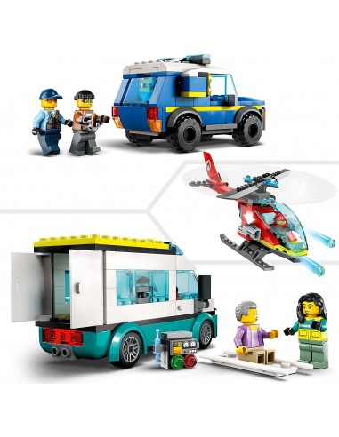 Buy Lego City Emergency Vehicles 60371 HQ with 706pcs | Yallatoys.com