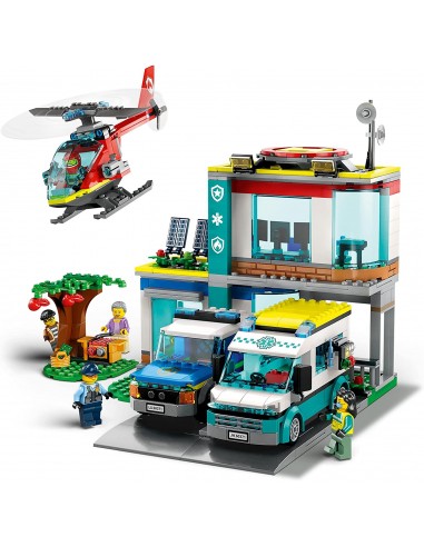 Buy Lego City Emergency Vehicles 60371 HQ with 706pcs | Yallatoys.com