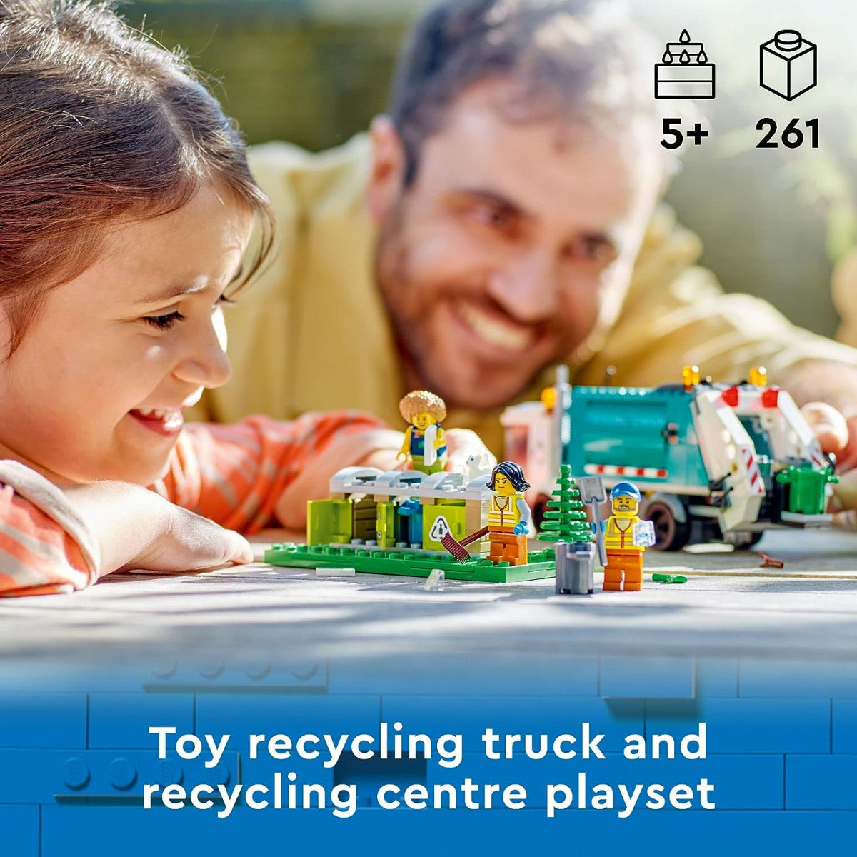 Buy Lego City Recycling Truck 60386 with 261pcs | Yallatoys.com