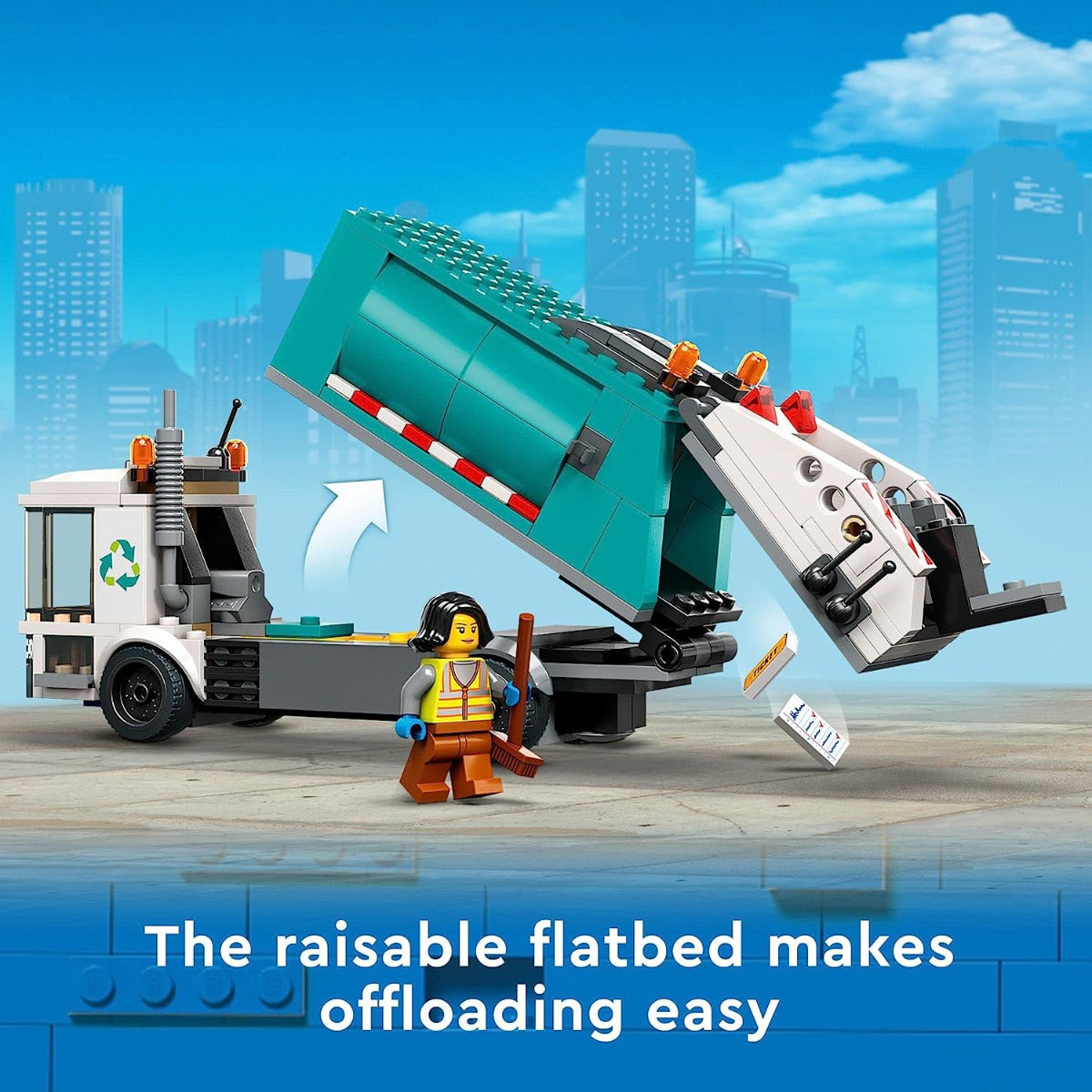 Buy Lego City Recycling Truck 60386 with 261pcs | Yallatoys.com