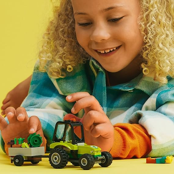 Buy Lego City Park Tractor Building Kit 60390 with 86pcs | Yallatoys.com