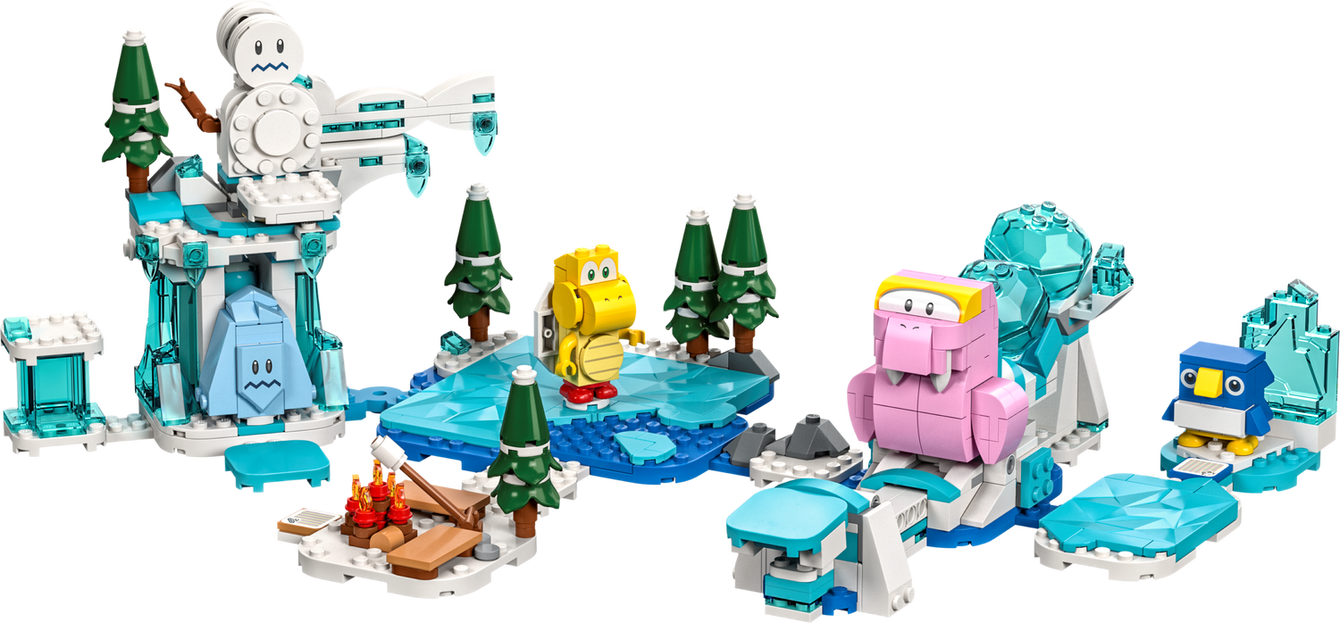 Buy Lego Super Mario Fliprus Snow Adventure Expansion Set 71417 with 567pcs | Yallatoys.com