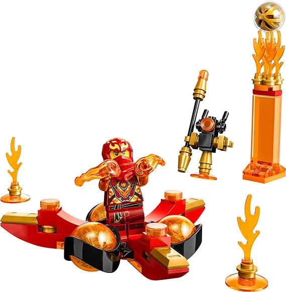 Buy Lego Ninjago Kais Dragon Power Spinjitzu Flip 71777 with 72pcs | Yallatoys.com
