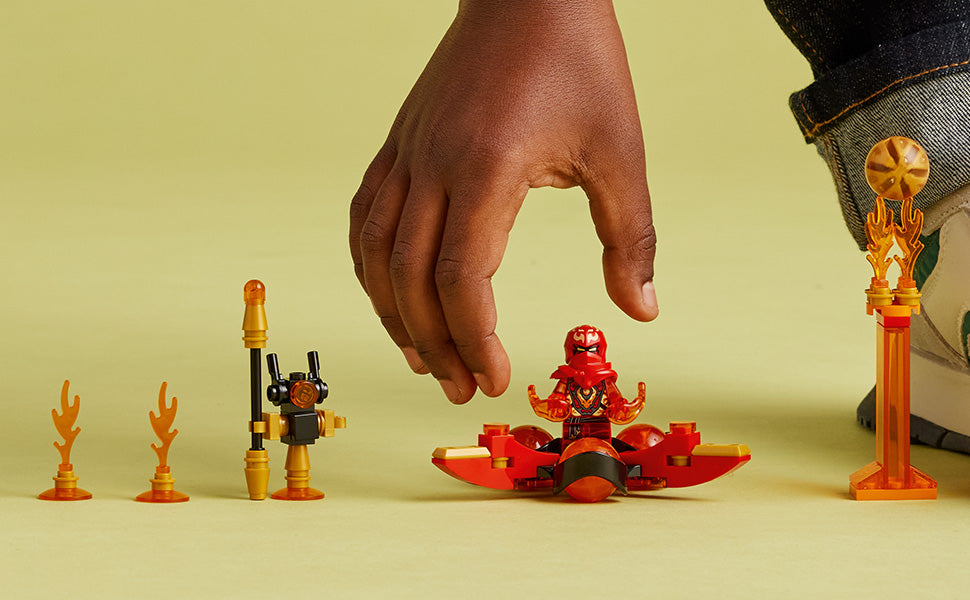 Buy Lego Ninjago Kais Dragon Power Spinjitzu Flip 71777 with 72pcs | Yallatoys.com