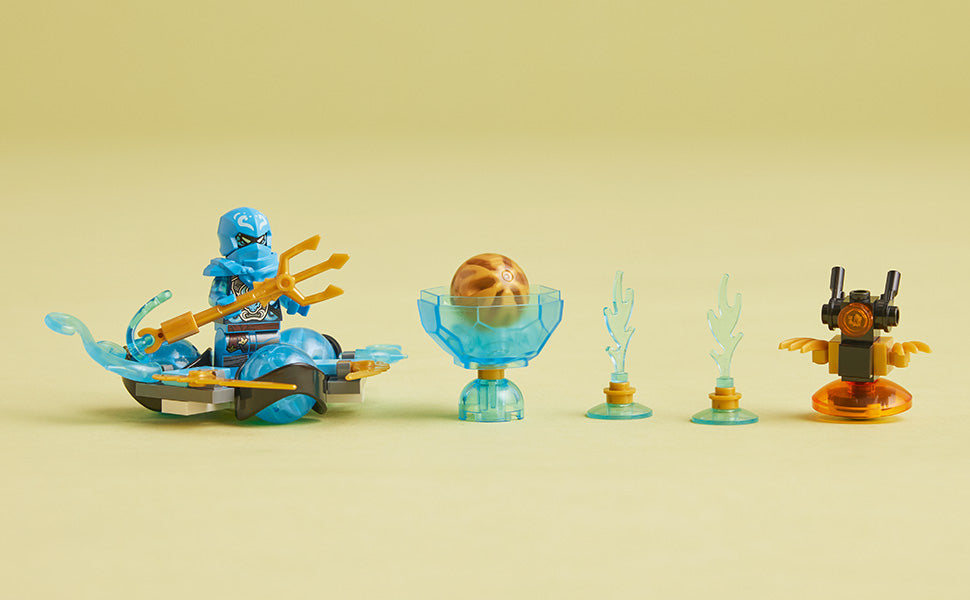 Buy Lego Ninjago Nyas Dragon Power Spinjitzu Drift 71778 with 57pcs | Yallatoys.com